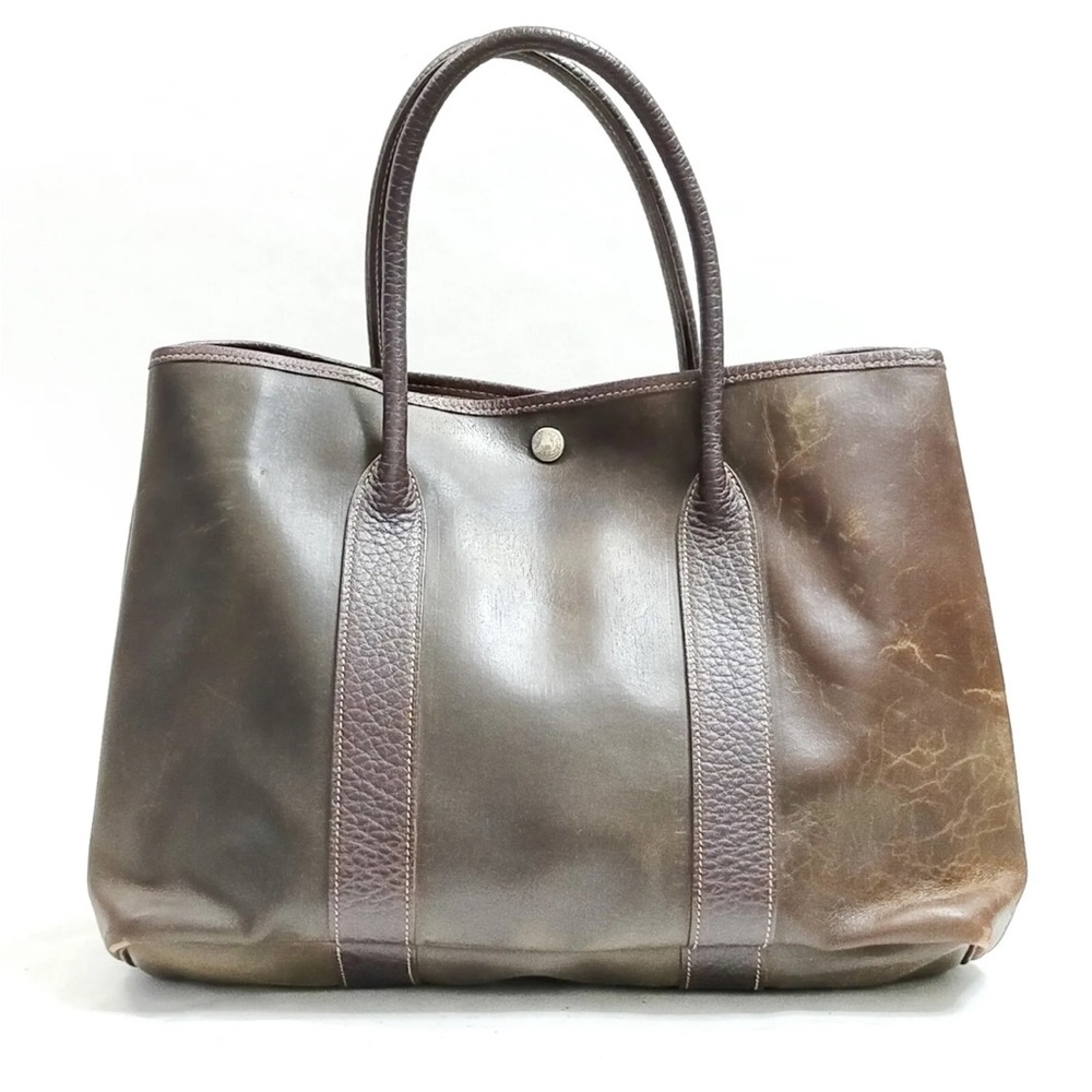 Two-Tone Hermès Garden Party Tote: Timeless Elegance Meets Modern Luxury
